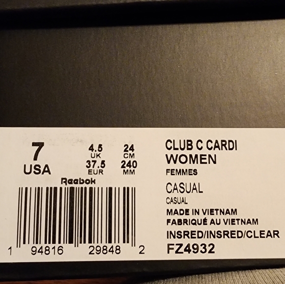 ReebokClub C Cardi (red) - Picture 2 of 6